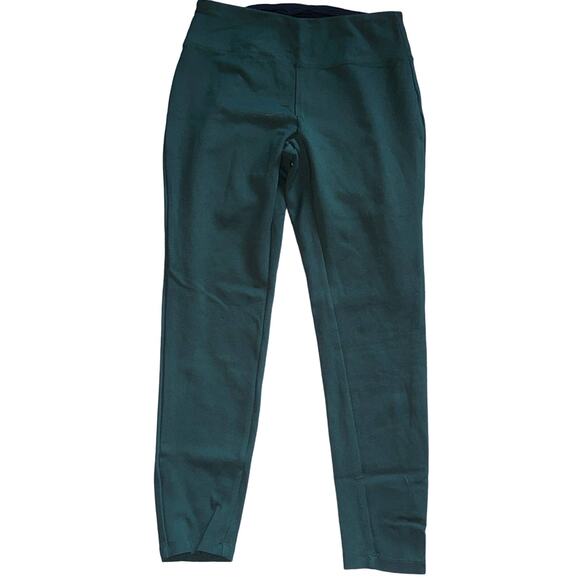 Peace and Pearls Green Women's Leggings Size Large - Picture 1 of 3